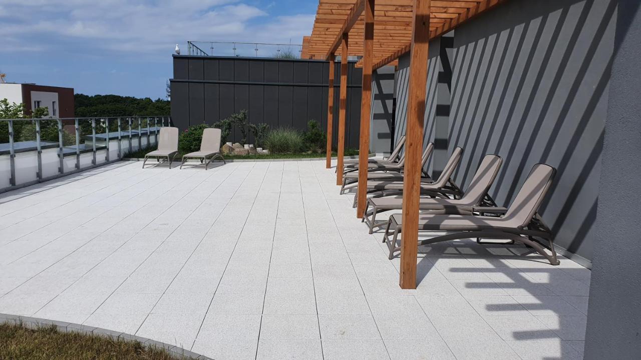Apartament Baltyk Nadmorskie Tarasy Z Parkingiem Колобжег Екстериор снимка
