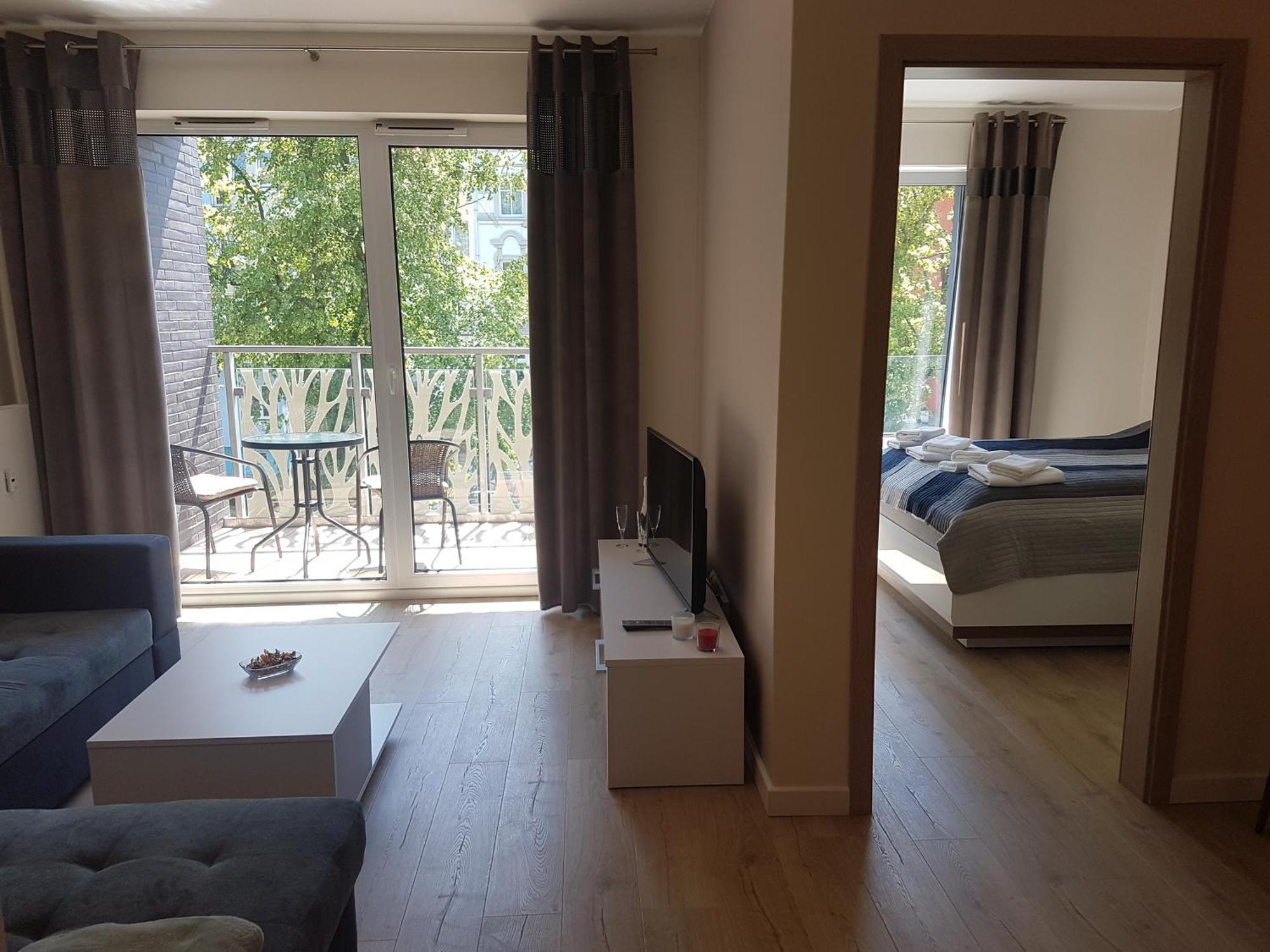 Apartament Baltyk Nadmorskie Tarasy Z Parkingiem Колобжег Екстериор снимка